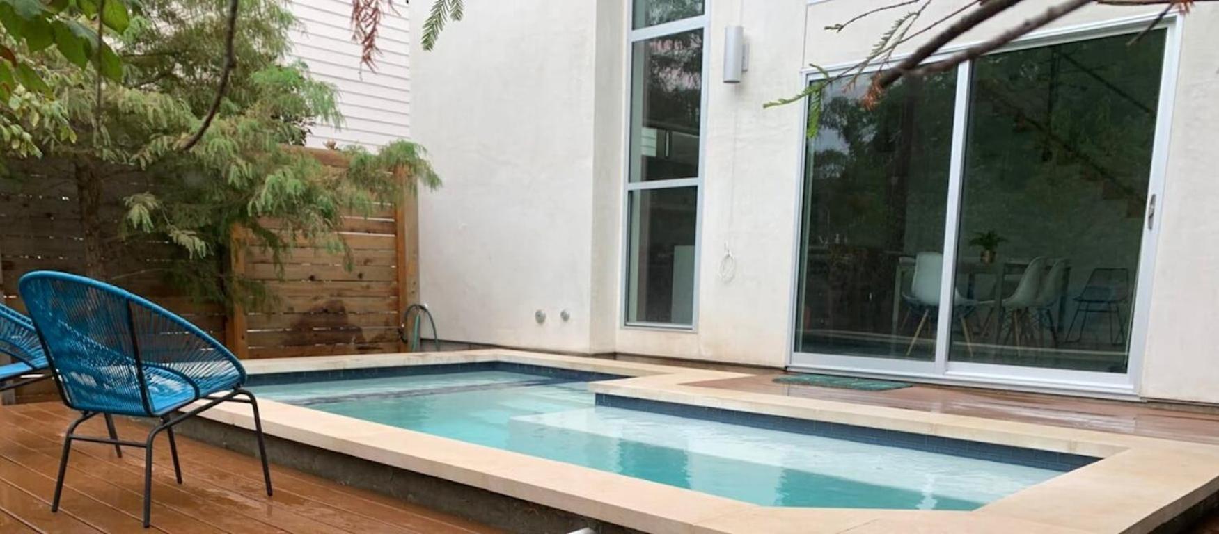 Stunning Modern Home W Pool & Hot Tub In Dt Austin Exterior foto